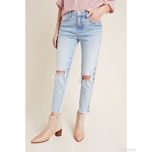Driftwood Gizelle HR Embroidered Skinny Jeans
